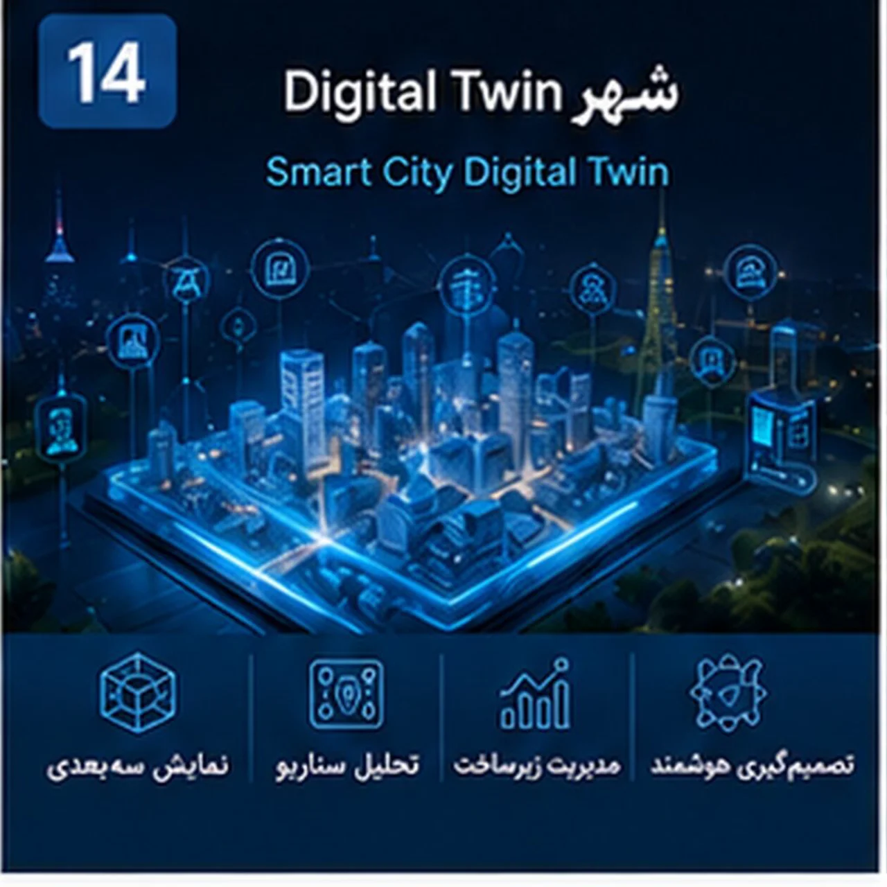 دوقلوی دیجیتال شهر | Smart City Digital Twin